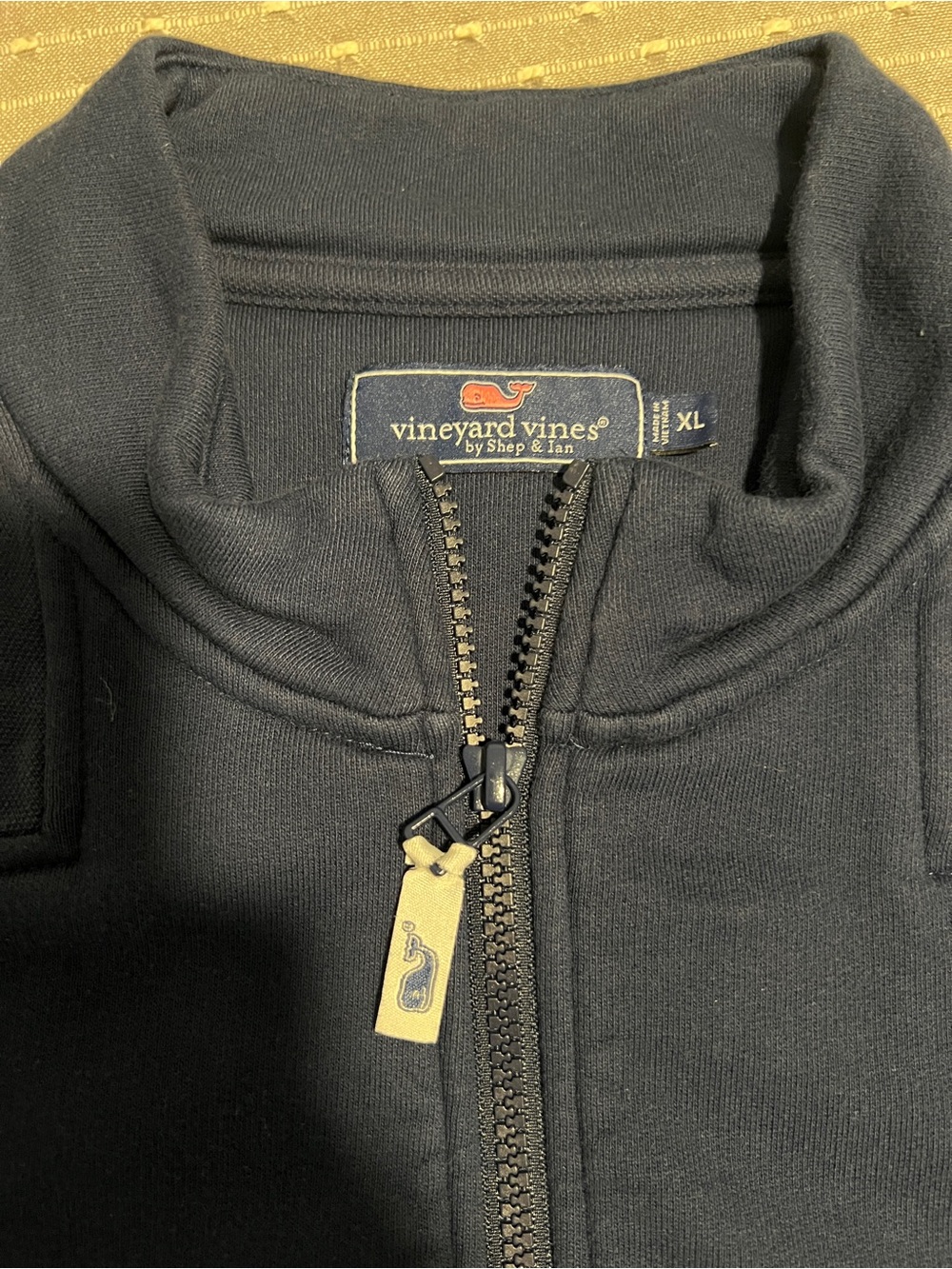 EUC Men’s Vineyard Vines Navy Shep Shirt with Whale Tag - XL
